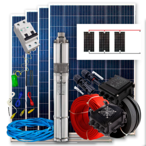 Kit solar Bombeo 550w – 3/4cv
